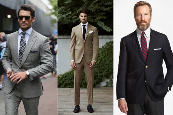 British Style Men's Suits Grey 3 Piece Check Tweed Wedding Groom Tuxedos  Custom | eBay