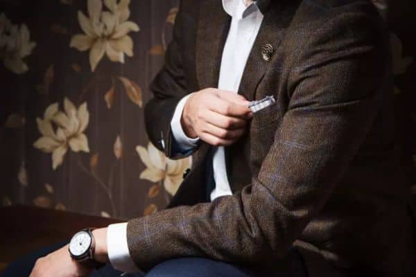 pocket square for suit