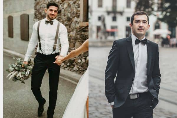 How to buy a suit with suspenders? Are suit pants for suspenders made  differently in some way? Should I specify when shopping or can suspenders  be added to any suit pants -