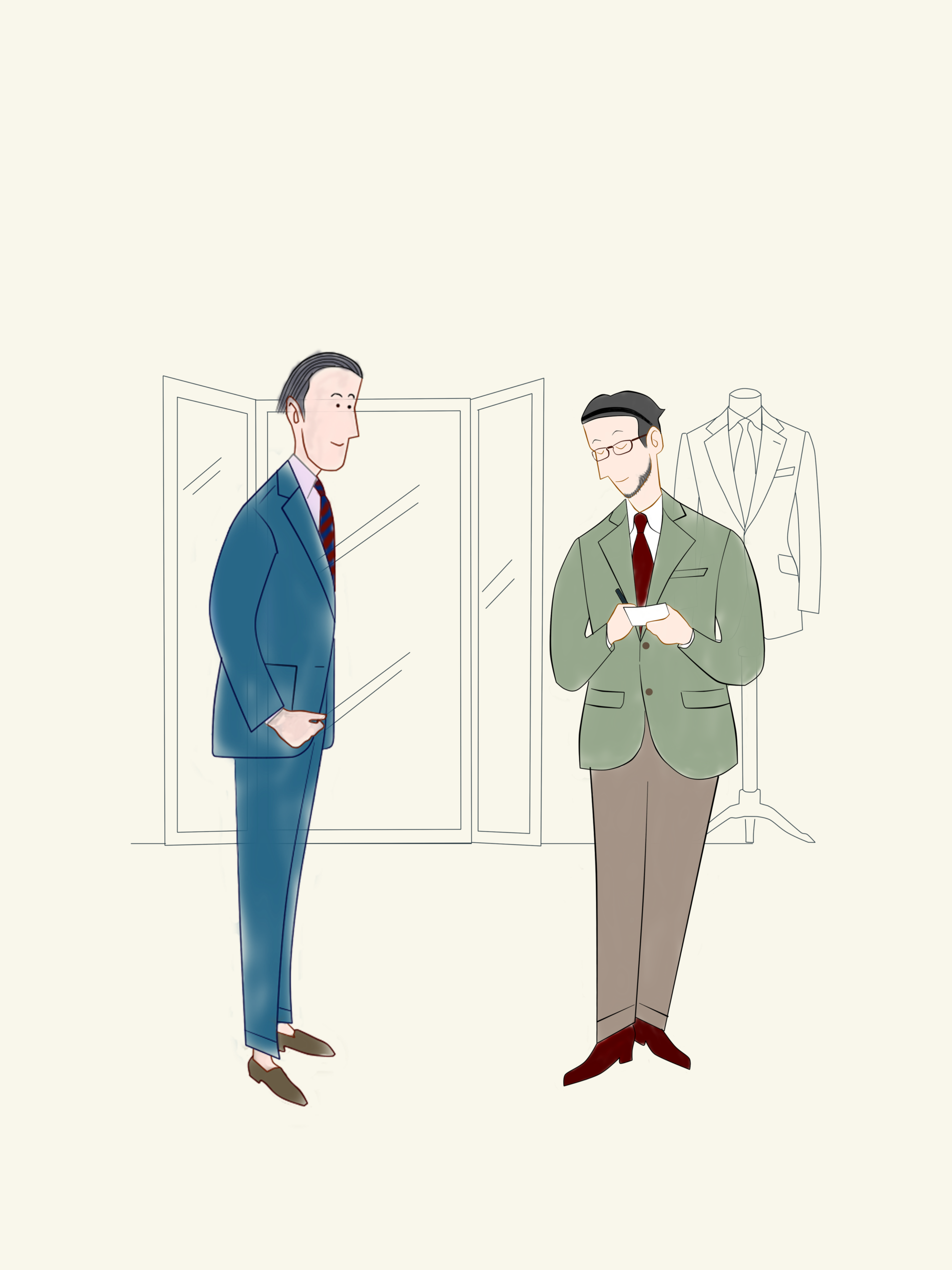 bespoke vs made to measure suit fitting at tailor bros best tailors in hanoi 49 hang quat
